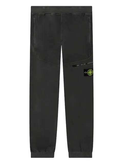 Stone Island Compass-badge track pants Black 771561251