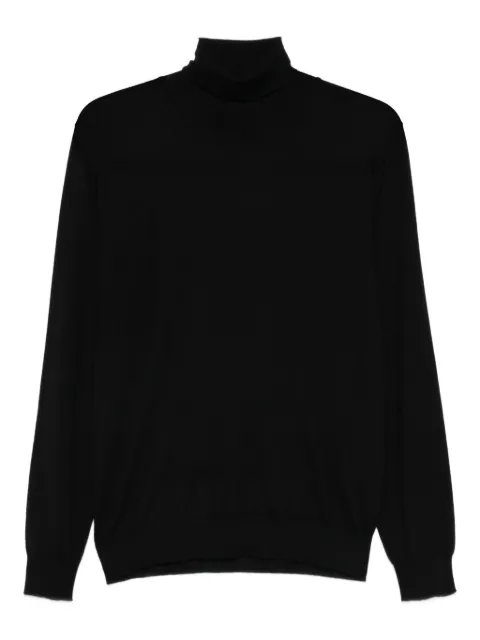Fedeli turtleneck sweater Black MU007124