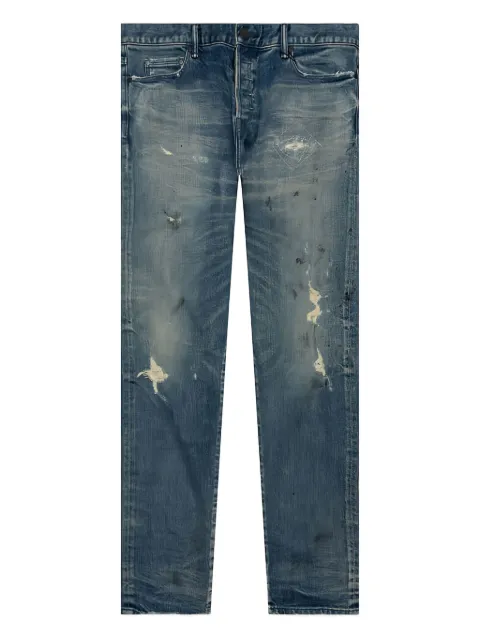 John Elliott frayed distressed jeans Blue G395E61983L