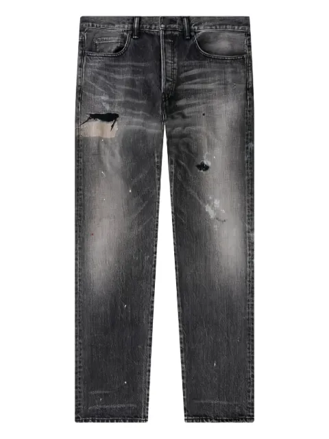 John Elliott distressed-finish jeans Black G491E5710L