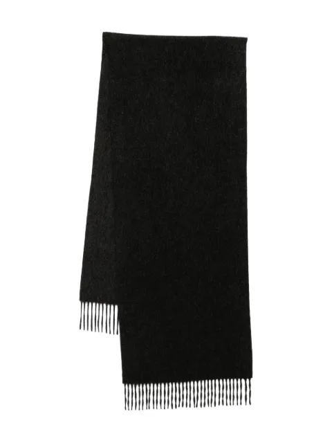 N.Peal large woven scarf Grey NPA000033B