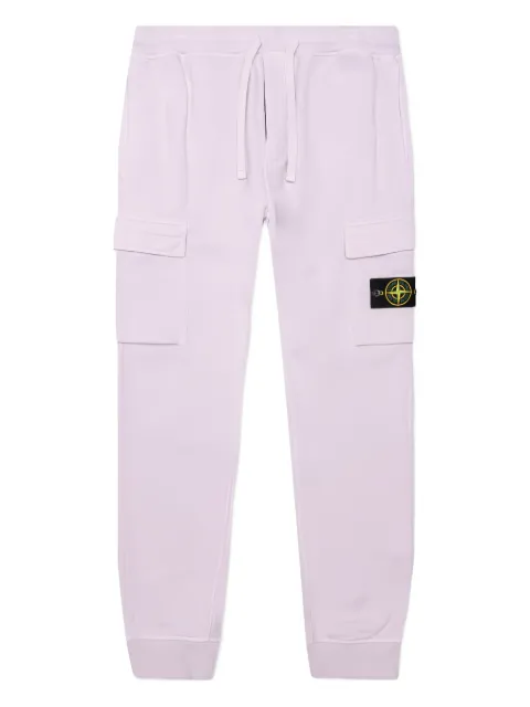 Stone Island Compass-badge track pants Pink 761564751