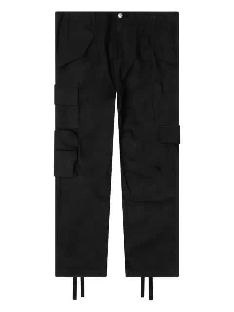 RHUDE multi-pocket cargo pants Black RHPS23PA0719