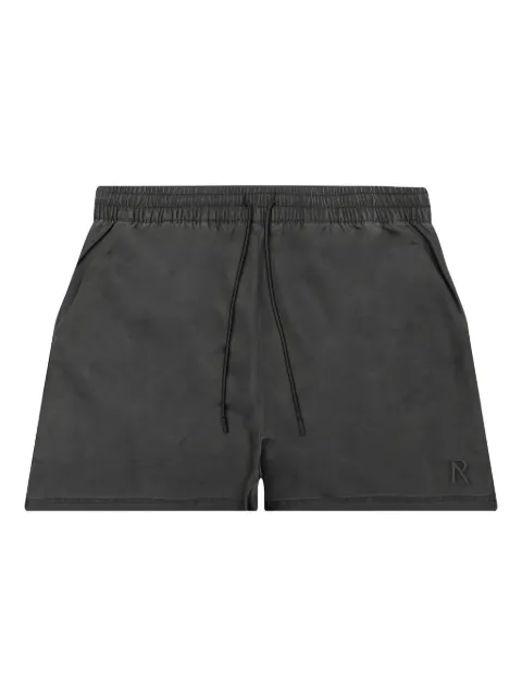 Represent Smart logo-embroidered swim shorts Black MLM100347