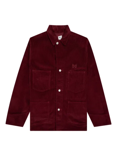 Needles x SMITH'S corduroy shirt jacket Red LQ325B