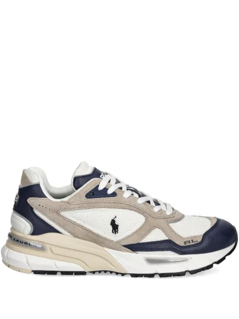 Polo Ralph Lauren Trackster 275 leather-panel sneakers White 809968178001
