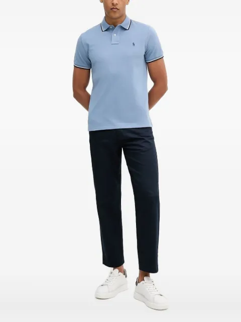 Polo Ralph Lauren tipped-collar polo shirt Blue 710842621050
