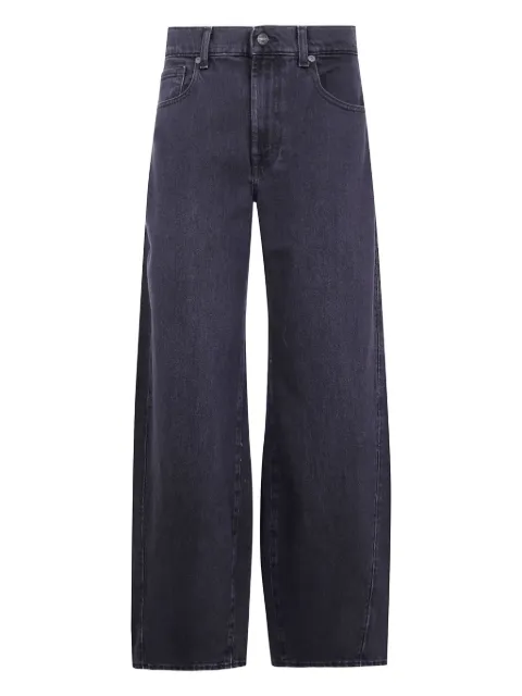 7 For All Mankind Twisted Bonnie Mankind Radar baggy jeans Black 7UX30C31