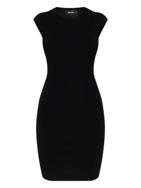 DSQUARED2 short-sleeved bodycon mini day dress Black S75CV0953D20021
