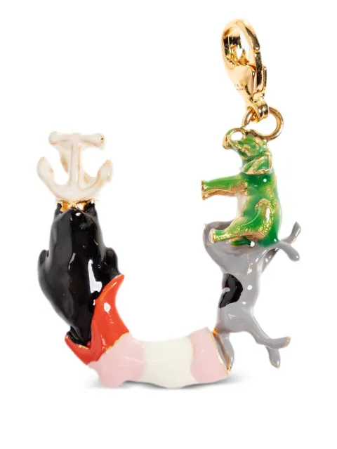 Marni animal-embellished pendant Black PNMV0100PUP6528