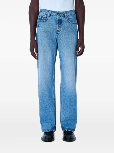 Jacquemus The straight de-Nîmes denim pants Blue PAM00028AD00038