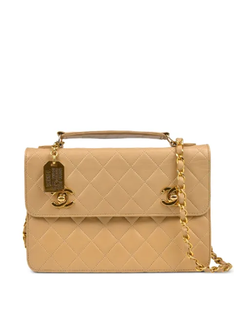 CHANEL Pre-Owned 1990 2way handbag Neutrals 1697243
