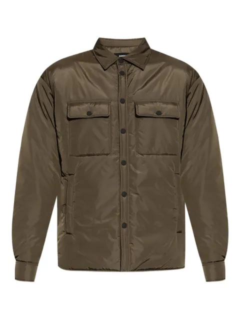 DSQUARED2 buttoned flap-pocket jacket Brown S74DM0944S53817