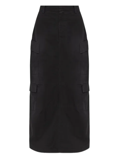 Balenciaga cargo pocket midi skirt Black 838760TQP13