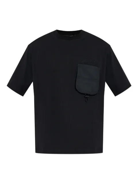 DSQUARED2 embroidered pocket T-shirt Black S79GC0114D20033