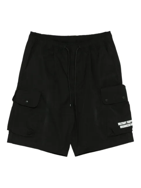 FINGERCROXX cargo shorts Black FFXSPM00896X