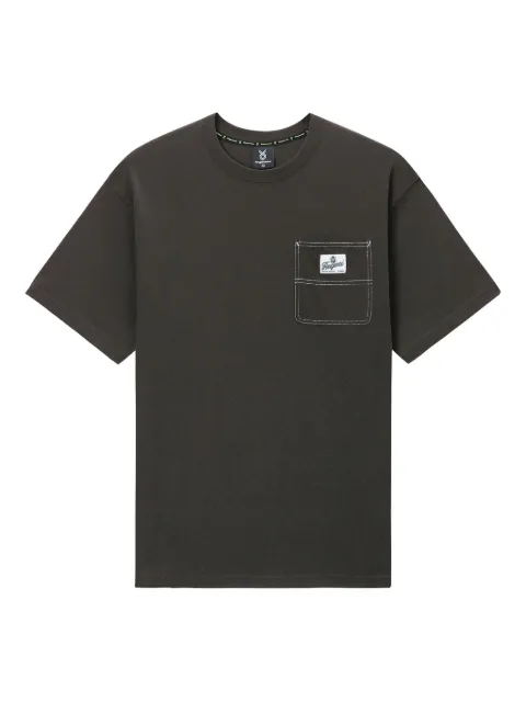 FINGERCROXX pocket-detail T-shirt Grey FFXTEM00924X