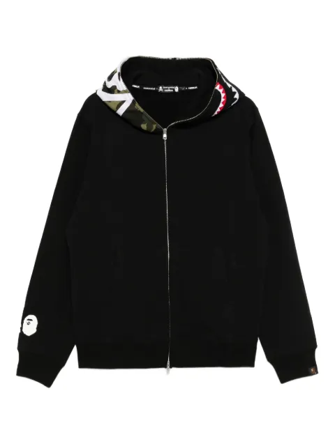 Mastermind Japan x Bape panel hoodie Black 001ZPF731915X