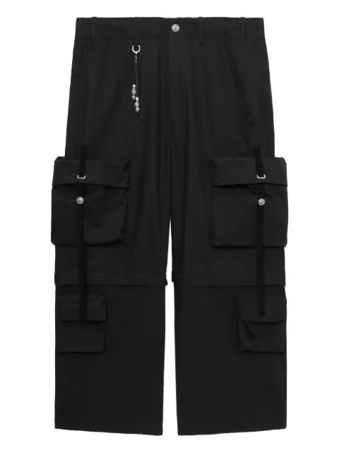 A BATHING APE® cargo trousers Black 001PTK701305M