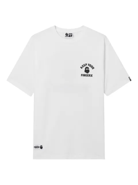 FINGERCROXX graphic-print T-shirt White FFXTEM00847X