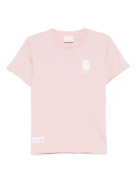 FINGERCROXX logo print T-shirt Pink FFXTEW00864X