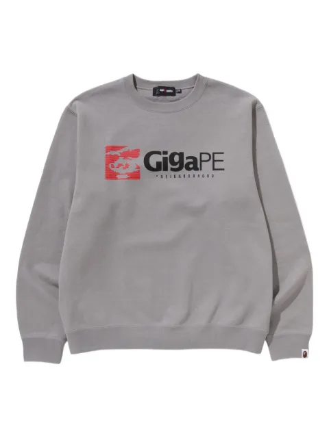 Neighborhood logo-print sweatshirt Grey 001SWK731902C