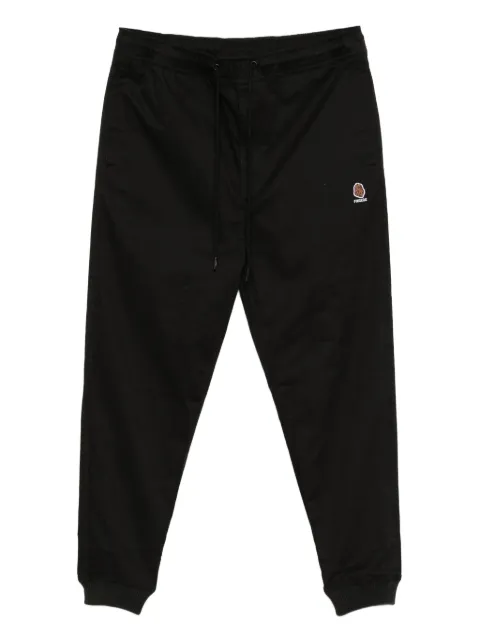 FINGERCROXX embroidered-logo trousers Black FFXPTM00831X