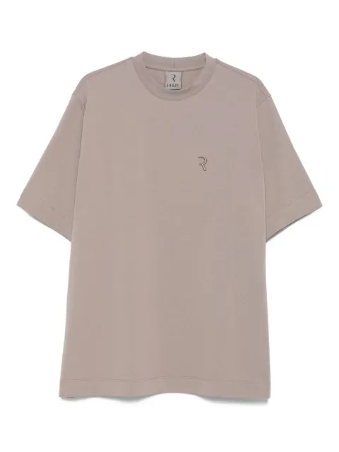 Rhun logo-embroidered cotton T-shirt Grey 24