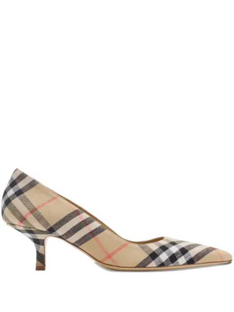 Burberry Check Dame pumps Neutrals 8114304