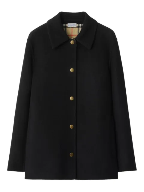 Burberry wool overshirt Black 8115289