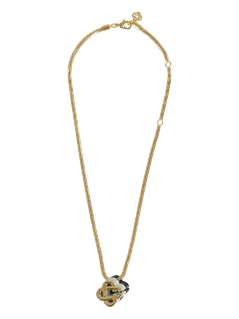 Casablanca logo-pendant necklace Gold APF25JW291