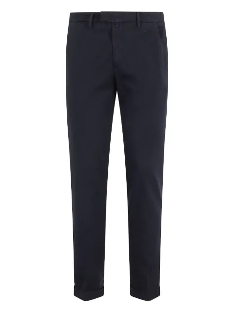 Briglia 1949 straight-leg turn-up trousers Blue BG03400009