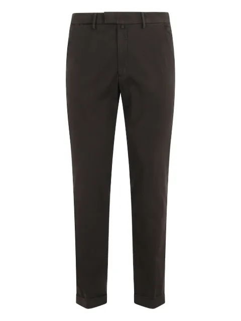 Briglia 1949 turn-up cuff trousers Brown BG03400009