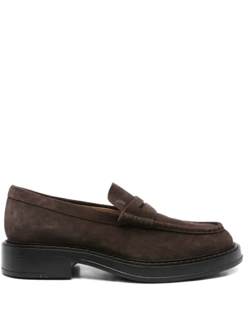 Tod's penny suede loafers Brown XXM61K0AI40RE0