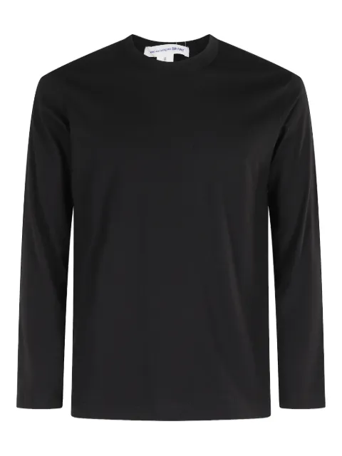 Comme Des Garçons Shirt long-sleeve T-shirt Black FZT003PER