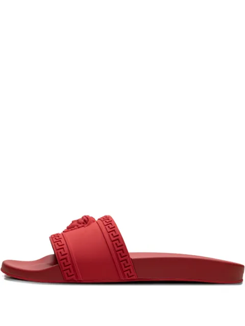 Versace Palazzo Medusa pool slides Red DSU5883DGO9GD6G