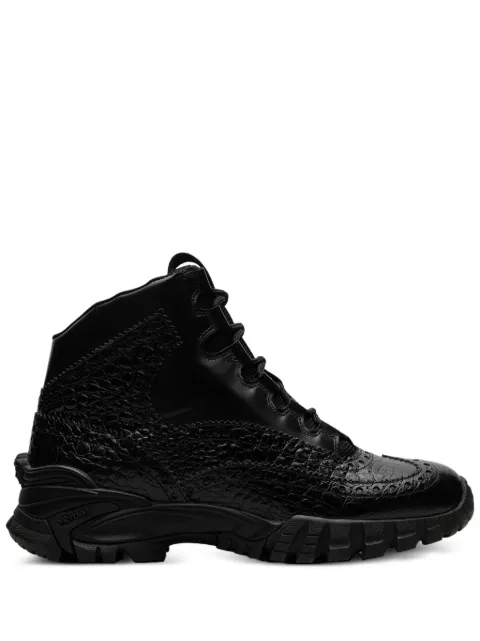 Versace Classic Style "Black Vibram" boots Black DSU6523D4CSGD41