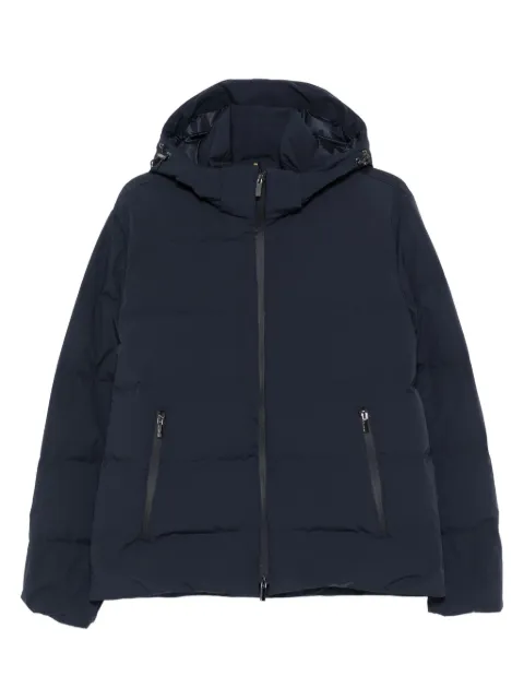 Paul & Shark hooded quilted jacket Blue 15312007