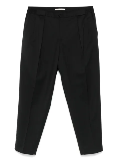 Briglia 1949 pleated-front trousers Black PORTOBELLOS40010000010