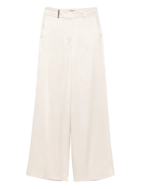 Peserico wide-leg trousers Neutrals E0435001819