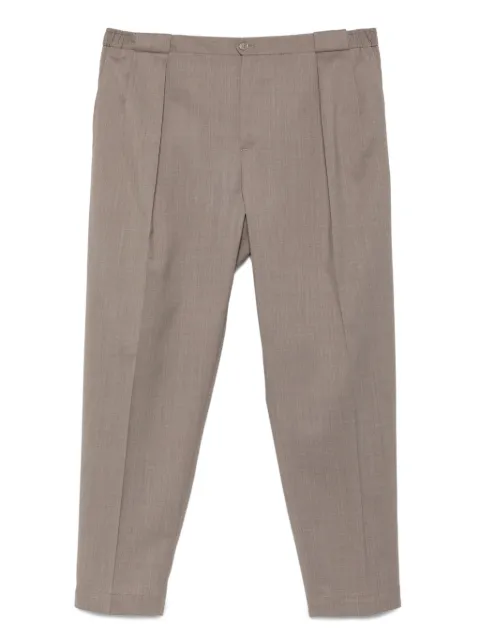 Briglia 1949 pleated-front trousers Brown PORTOBELLOS400100