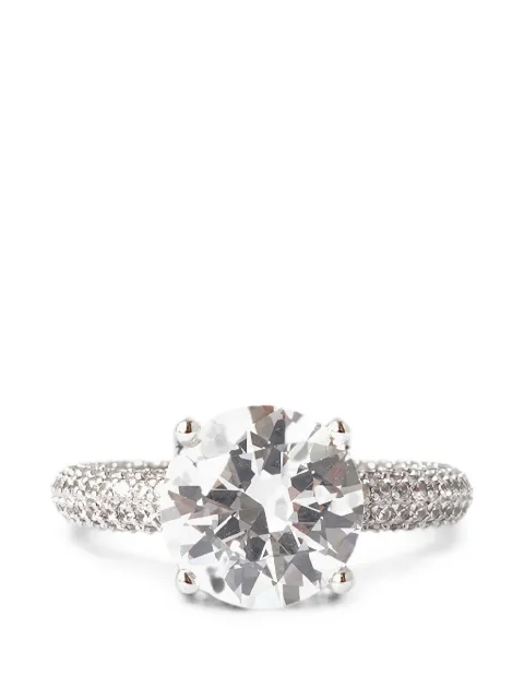 Izabel Display Mega circle chunky ring Silver RCCMC
