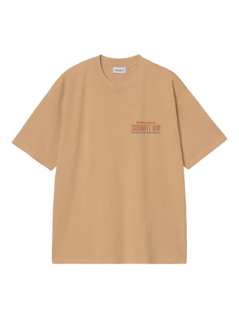 Carhartt WIP Detroit heart T-shirt Brown I035209