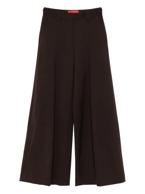 THELATEST pleated trousers Brown TLWC3101W0206ABTP
