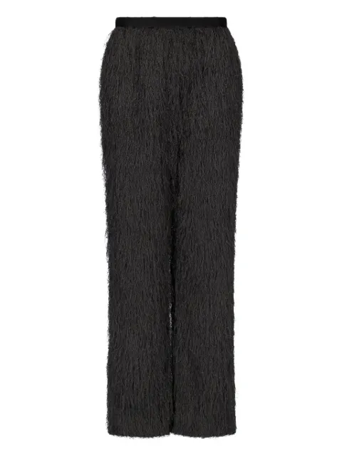 LouLou de Saison Reed fringed trousers Black REEDPL