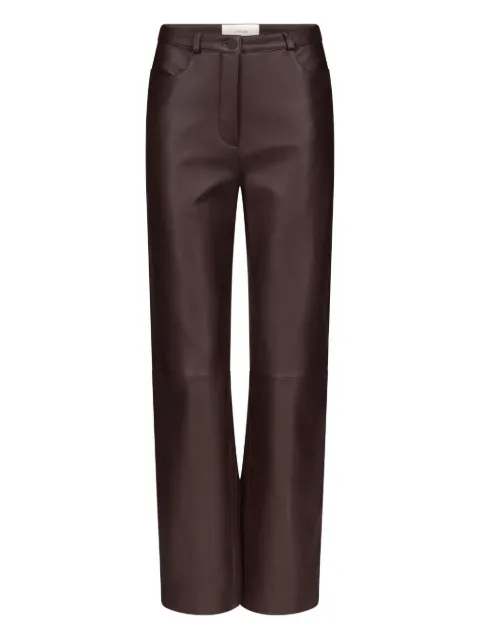 LouLou de Saison Cobe leather trousers Brown COBE