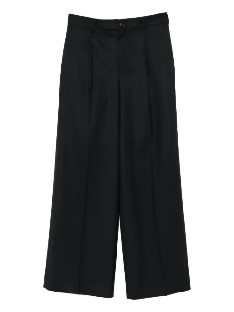 Kenzo pleat-detail trousers Blue FF62PA1099ID