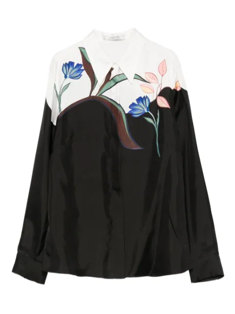Dorothee Schumacher floral-print shirt Black 249106