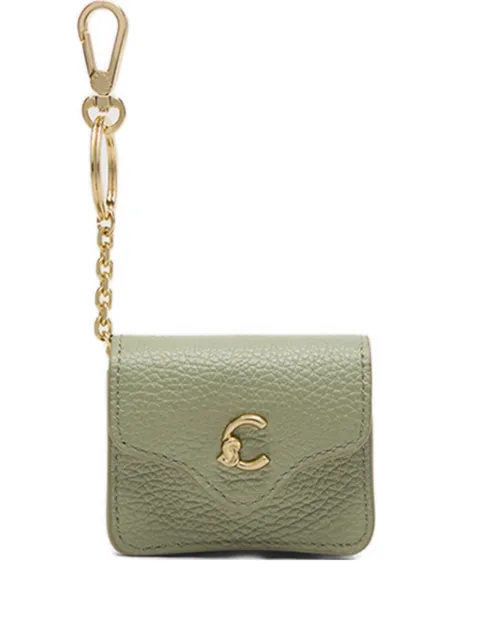 Coccinelle grained-leather case Green E2SSL410301