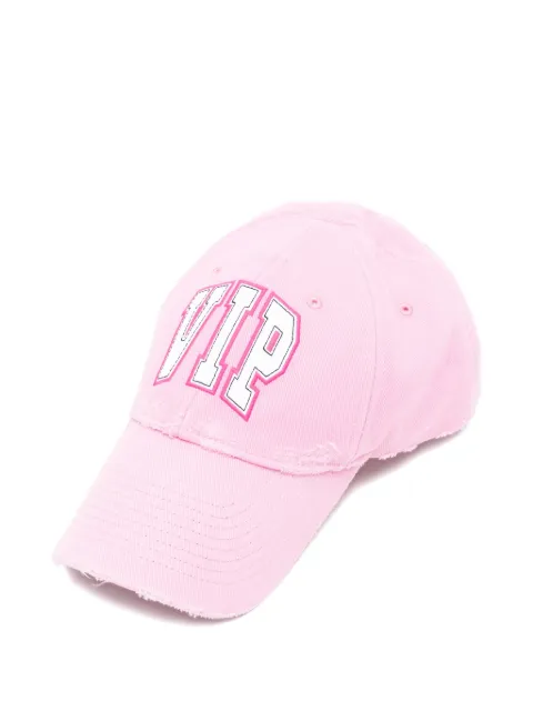 Balenciaga VIP Teamp cotton cap Pink 837021410B2